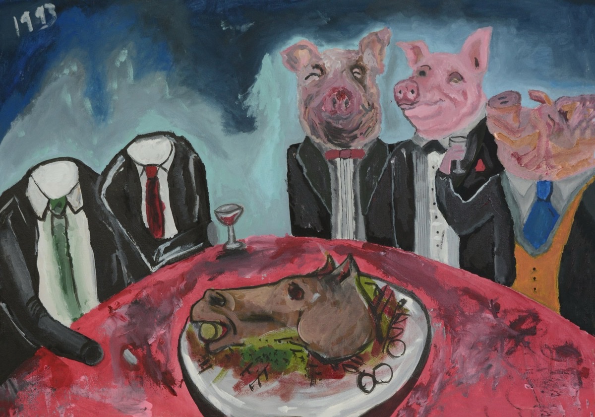 Artwork titled animal farm